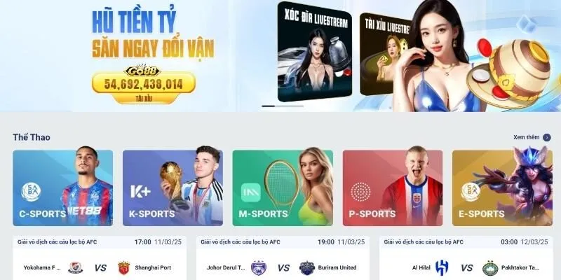 Ứng dụng Shbet cung cấp các sản phẩm và trò chơi - Shbet